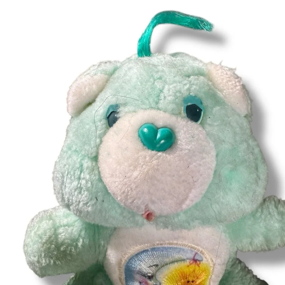 Vintage CARE BEAR Bedtime Plush 6